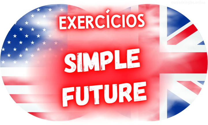 exercícios de inglês simple future