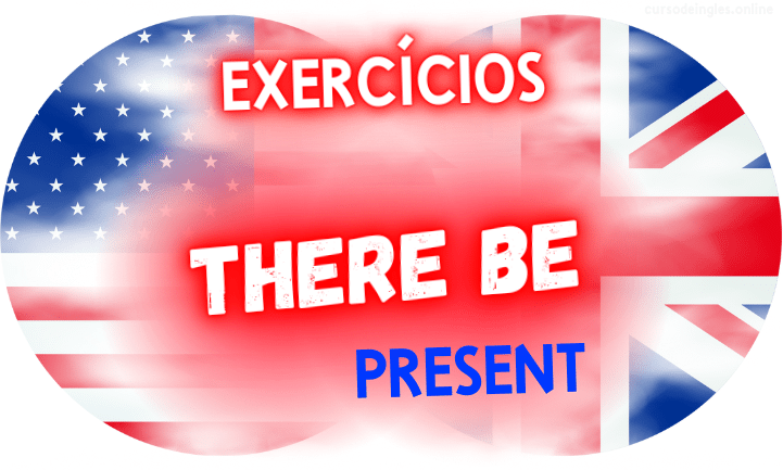 exercícios de inglês there be simple present