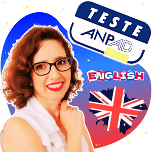 curso para teste ANPAD inglês.